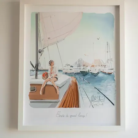 Beachfront Cocooning Getaway * La Grande-Motte